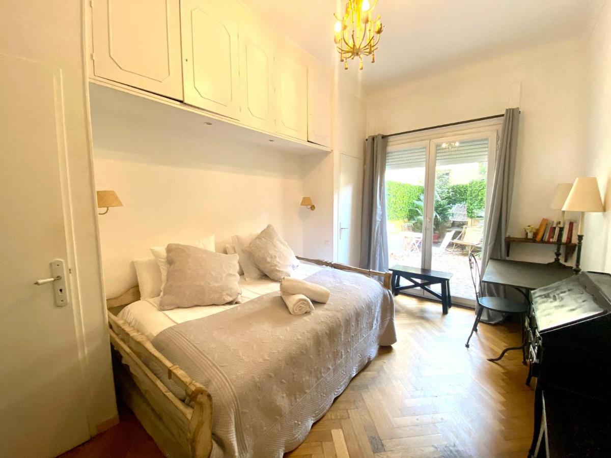 Sea Front Flat Promenade Des Anglais With Garden Nice Dış mekan fotoğraf
